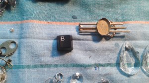 Slipsnål och tangent