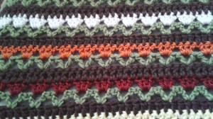 Virkat tulpanmönster