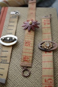 Armband gammalt/antikt måttband